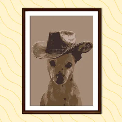 COWBOY DOG PRINTABLE POSTER Nikola's Printables
