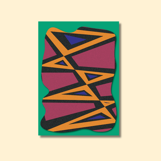 ABSTRACT PATTERN WALL ART | PRINTABLE POSTER Nikola's Printables