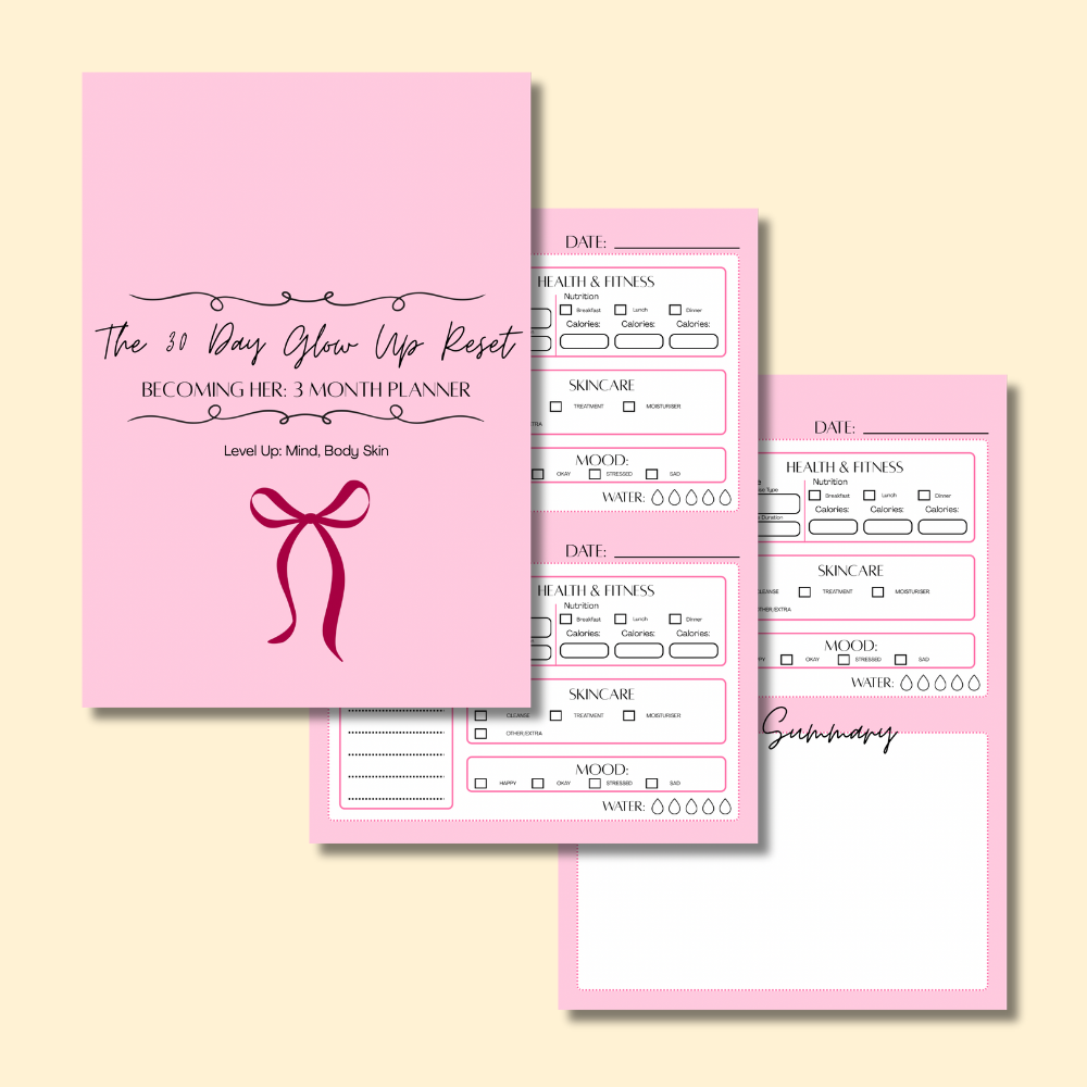 30 DAY GLOW UP PLANNER