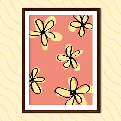 YELLOW FLOWER PRINTABLE POSTER Nikola's Printables