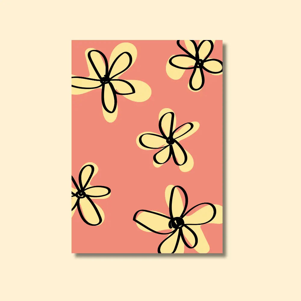 YELLOW FLOWER PRINTABLE POSTER Nikola's Printables