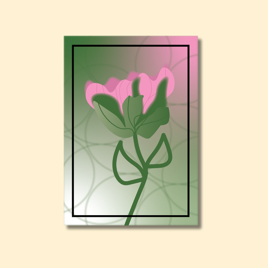 PINK FLOWER PRINTABLE POSTER