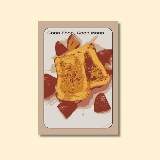 GOOD FOOD GOOD MOOD POSTER