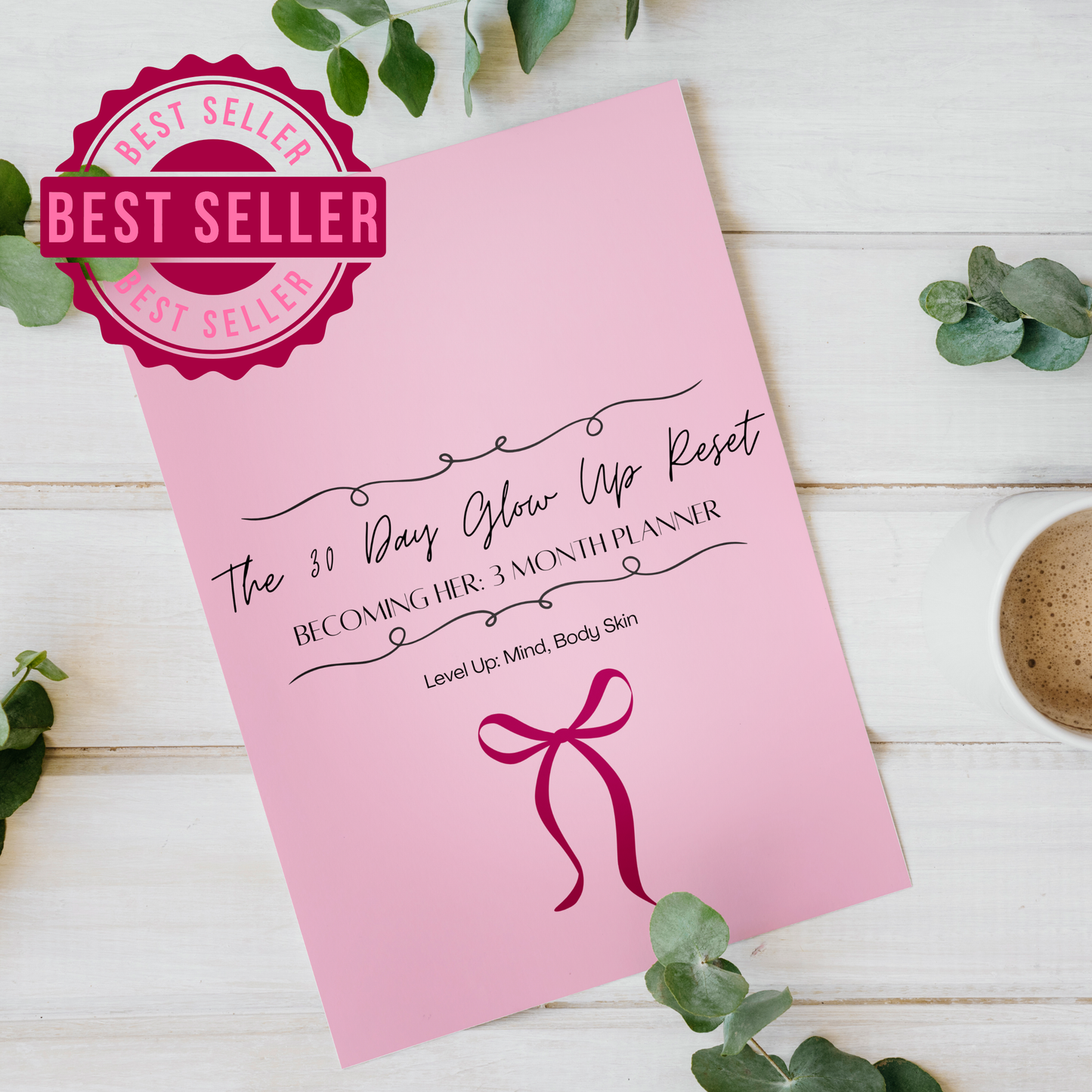 30 DAY GLOW UP PLANNER | PRINTABLE PLANNER Nikola's Printables