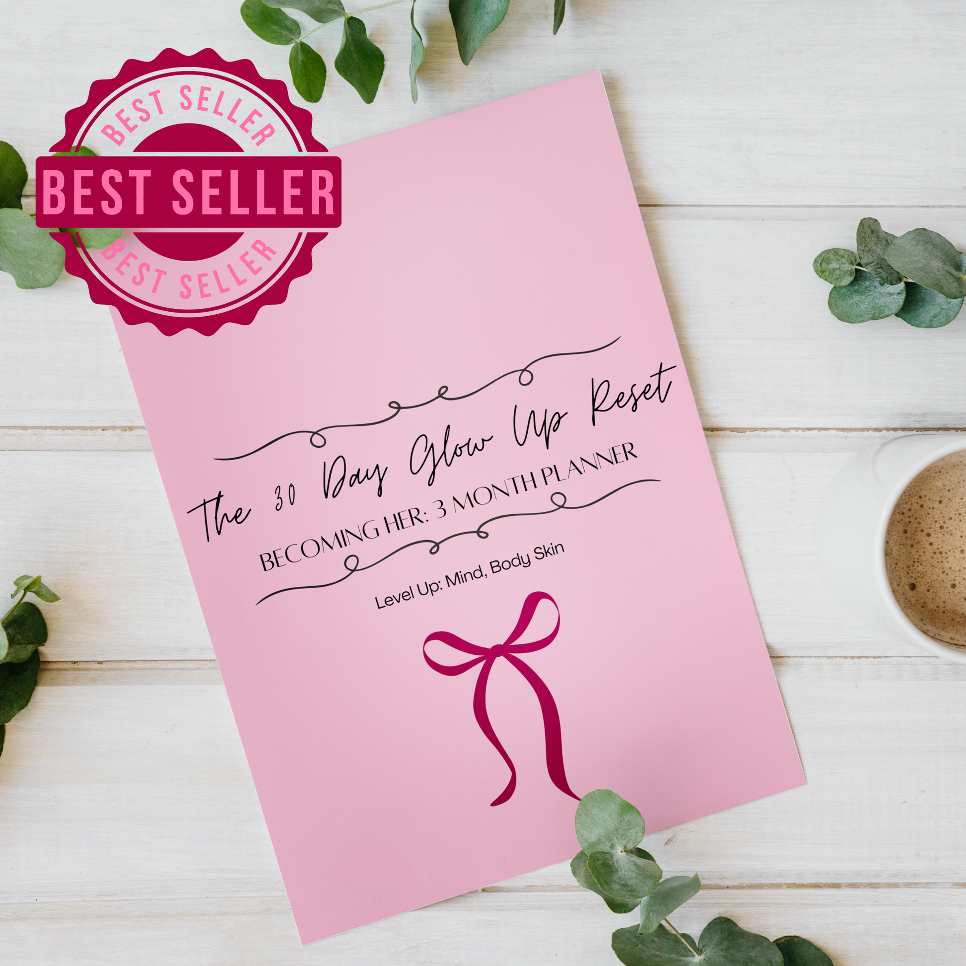 30 DAY GLOW UP PLANNER | PRINTABLE PLANNER Nikola's Printables