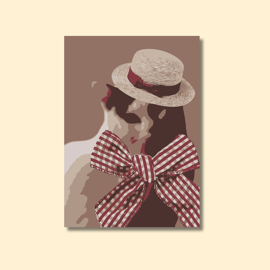 CUTE CAT IN HAT PRINTABLE POSTER