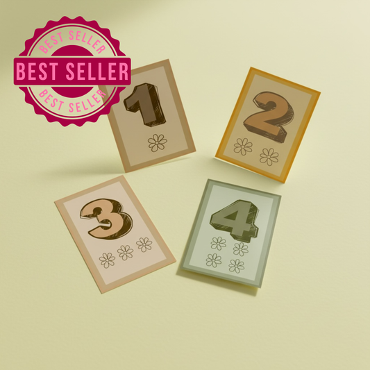 NUMBER CARDS | CARDS FOR COUNTING | TEACHING CARDS Nikola's Printables