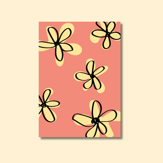 YELLOW FLOWER PRINTABLE POSTER